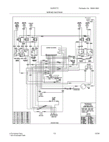 11 - Wiring Diagram parts for Frigidaire Range GLEFS77CQD from AppliancePartsPros.com