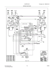 13 - Wiring Diagram parts for Frigidaire Range GLEFS79DCD from AppliancePartsPros.com