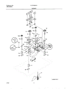 05 - Burner parts for Frigidaire Range PLCF489ACA from AppliancePartsPros.com