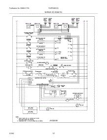 10 - Wiring Schematic parts for Frigidaire Range PLEF398CCD from AppliancePartsPros.com