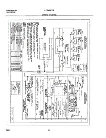 14 - Wiring Diagram parts for Frigidaire Range PLCF489CCB from AppliancePartsPros.com