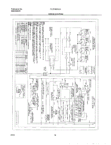 16 - Wiring Diagram parts for Frigidaire Range PLCF489ACA from AppliancePartsPros.com