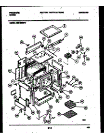 05 - Body Parts parts for Frigidaire Range REG433MNW3 from AppliancePartsPros.com