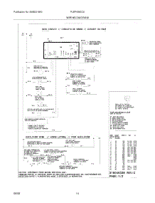12 - Wiring Diagram parts for Frigidaire Range PLEF489GCA from AppliancePartsPros.com