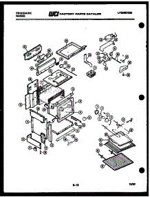 08 - Body Parts parts for Frigidaire Range REG438QME0 from AppliancePartsPros.com