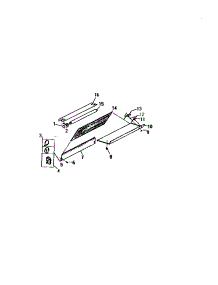 07 - Flourescent Light, Ballast parts for Frigidaire Range REG638MH5 from AppliancePartsPros.com