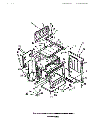 16 - Oven Liner, Side Panels parts for Frigidaire Range REGS36BCL2 from AppliancePartsPros.com