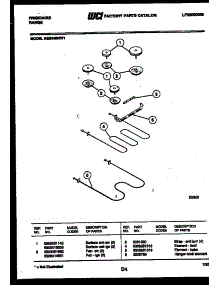 05 - Broiler Parts parts for Frigidaire Range RES34BNL1 from AppliancePartsPros.com