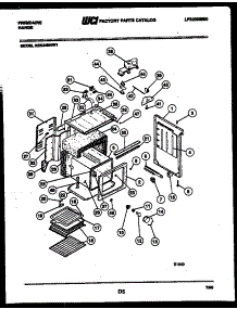 06 - Body Parts parts for Frigidaire Range RES34BNW1 from AppliancePartsPros.com