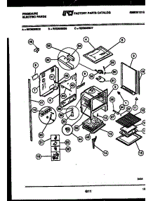 10 - Lower Body Parts parts for Frigidaire Range REG638BDL5 from AppliancePartsPros.com