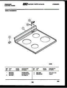 04 - Cooktop Parts parts for Frigidaire Range REGS38BNL1 from AppliancePartsPros.com
