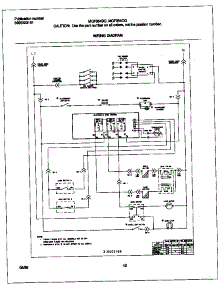 07 - Wiring Diagram parts for Frigidaire Range MGF354BGDC from AppliancePartsPros.com