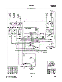 11 - Wiring Diagram parts for Frigidaire Range NGSE3WZASE from AppliancePartsPros.com