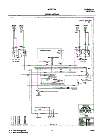 11 - Wiring Diagram parts for Frigidaire Range NGSE3CSASC from AppliancePartsPros.com
