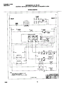 07 - Wiring Diagram parts for Frigidaire Range MGF355BGWB from AppliancePartsPros.com