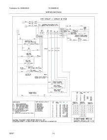 14 - Wiring Diagram parts for Frigidaire Range PLCS389ECG from AppliancePartsPros.com