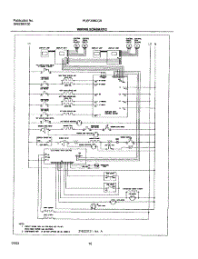 10 - Wiring Schematic parts for Frigidaire Range PLEF398CCB from AppliancePartsPros.com