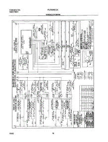 10 - Wiring Diagram parts for Frigidaire Range PLES389CCA from AppliancePartsPros.com