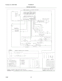 10 - Wiring Diagram parts for Frigidaire Range PLES389ECF from AppliancePartsPros.com