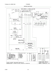 10 - Wiring Diagram parts for Frigidaire Range PLES399ECH from AppliancePartsPros.com