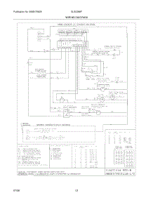 10 - Wiring Diagram parts for Frigidaire Range GLES389FBA from AppliancePartsPros.com