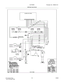 15 - Wiring Diagram parts for Frigidaire Range GLGF382DSC from AppliancePartsPros.com
