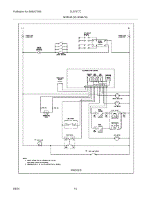 12 - Wiring Schematic parts for Frigidaire Range GLGF377CSD from AppliancePartsPros.com