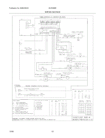 10 - Wiring Diagram parts for Frigidaire Range GLES389EBC from AppliancePartsPros.com