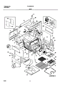 07 - Body parts for Frigidaire Range PLCS389CCB from AppliancePartsPros.com
