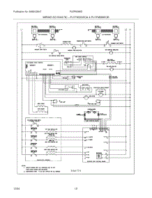 10 - Wiring Schematic parts for Frigidaire Range PLEFM399DCC from AppliancePartsPros.com