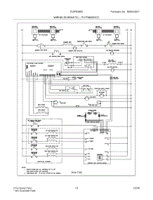 11 - Wiring Schematic parts for Frigidaire Range PLEFM399DCC from AppliancePartsPros.com