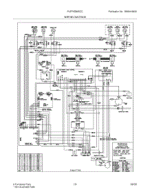 13 - Wiring Diagram parts for Frigidaire Range PLEFMZ99ECC from AppliancePartsPros.com