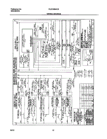 10 - Wiring Diagram parts for Frigidaire Range PLES389ACB from AppliancePartsPros.com