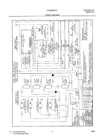 11 - Wiring Diagram parts for Frigidaire Range PLES389CCC from AppliancePartsPros.com