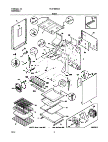 07 - Body parts for Frigidaire Range PLGF389ACB from AppliancePartsPros.com