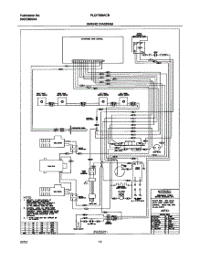 12 - Wiring Diagram parts for Frigidaire Range PLGF389ACB from AppliancePartsPros.com