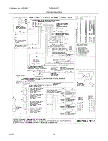 12 - Wiring Diagram parts for Frigidaire Range PLCS389ECF from AppliancePartsPros.com