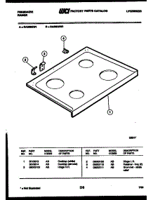 03 - Cooktop Parts parts for Frigidaire Range RA30BEW2 from AppliancePartsPros.com