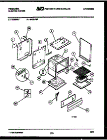 05 - Body Parts parts for Frigidaire Range RA30NW2 from AppliancePartsPros.com