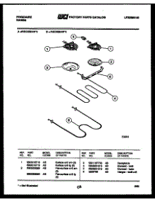 05 - Broiler Parts parts for Frigidaire Range RGC32BAL3 from AppliancePartsPros.com