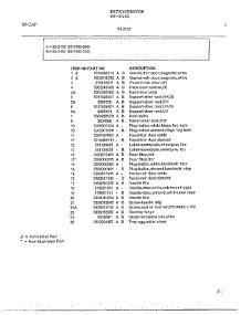 Electrical Equipment Page 2 parts for Frigidaire Refrigerator 95-2162 from AppliancePartsPros.com