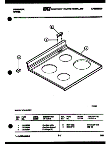 03 - Cooktop Parts parts for Frigidaire Range RGS35CW2 from AppliancePartsPros.com