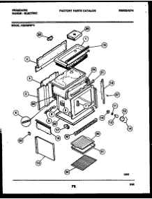 05 - Body Parts parts for Frigidaire Range RG533NL2 from AppliancePartsPros.com