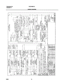 12 - Wiring Diagram parts for Frigidaire Range PLEF489CCC from AppliancePartsPros.com