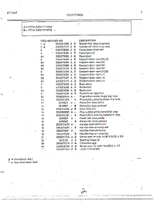 Refrigerator Page 2 parts for Frigidaire Refrigerator 17714-0A from AppliancePartsPros.com