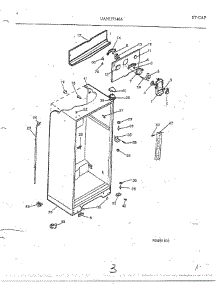 Refrigerator Page 3 parts for Frigidaire Refrigerator 17714-0A from AppliancePartsPros.com