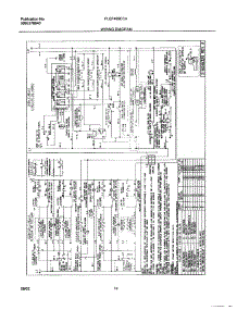 12 - Wiring Diagram parts for Frigidaire Range PLEF489CCA from AppliancePartsPros.com