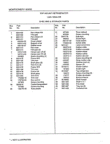 Shelving And Storage parts for Frigidaire Refrigerator 19844B from AppliancePartsPros.com