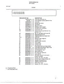 Electrical Equipment Page 6 parts for Frigidaire Refrigerator 95-2162 from AppliancePartsPros.com