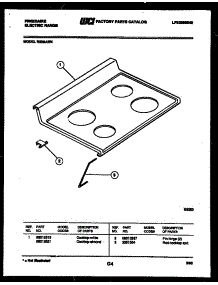 03 - Cooktop Parts parts for Frigidaire Range R32BAW4 from AppliancePartsPros.com